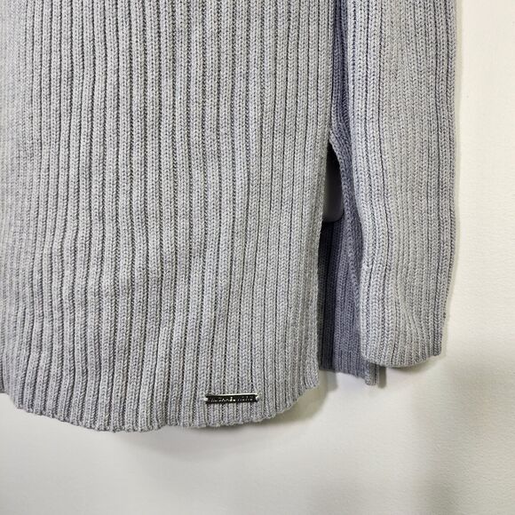 Michael Michael Kors Women Sweater Medium Pullover Off Shoulder Cowl Neck Ribbed - Picture 7 of 12